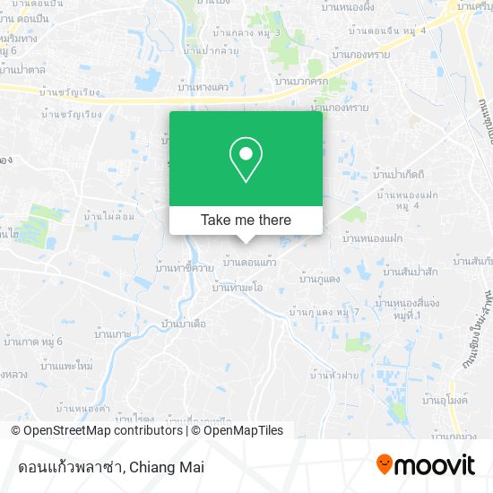 ดอนแก้วพลาซ่า map