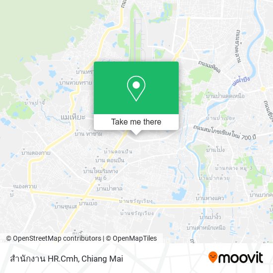 สํานักงาน HR.Cmh map