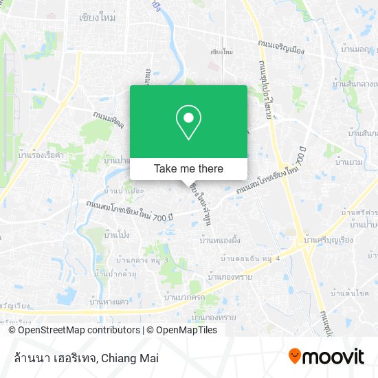 ล้านนา เฮอริเทจ map