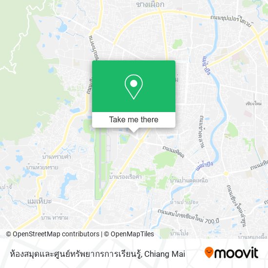 ห้องสมุดและศูนย์ทรัพยากรการเรียนรู้ map