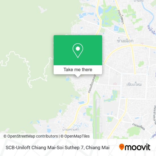 SCB-Uniloft Chiang Mai-Soi Suthep 7 map