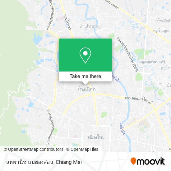 สหพานิช แม่ฮ่องสอน map
