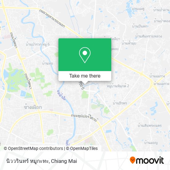 นิววรินทร์ หมูกะทะ map