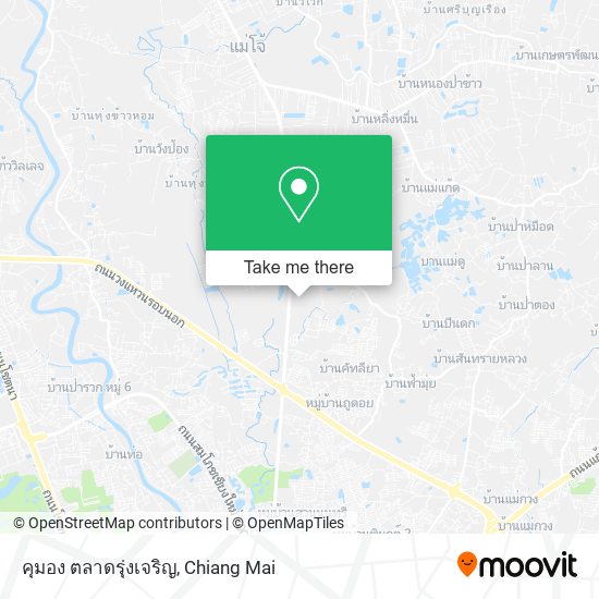 คุมอง ตลาดรุ่งเจริญ map