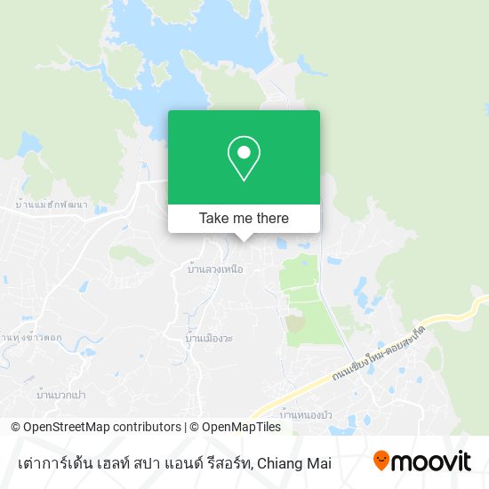เต่าการ์เด้น เฮลท์ สปา แอนด์ รีสอร์ท map