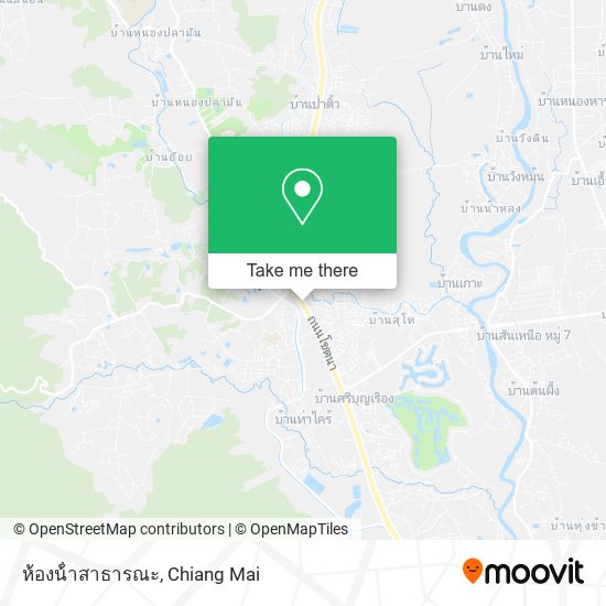 ห้องน้ําสาธารณะ map