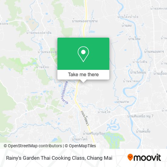 Rainy's Garden Thai Cooking Class map