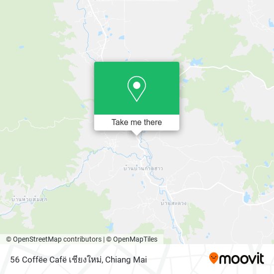 56 Coffëe Cafë เชียงใหม่ map