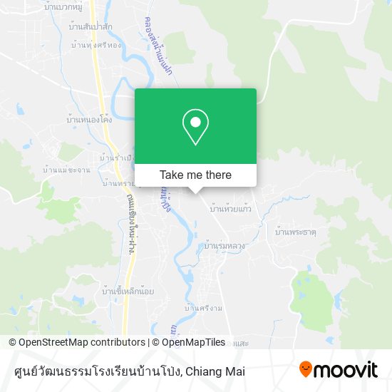 ศูนย์วัฒนธรรมโรงเรียนบ้านโป่ง map