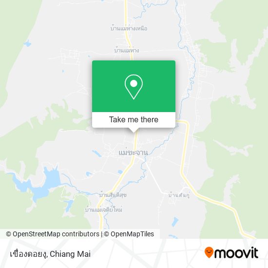 เขื่องดอยงุ map