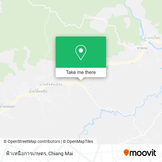 ฟ้าเหนือการเกษตร map