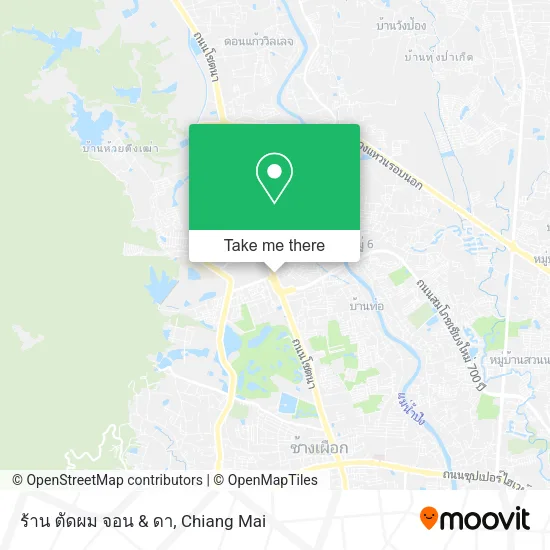 ร้าน ตัดผม จอน & ดา map