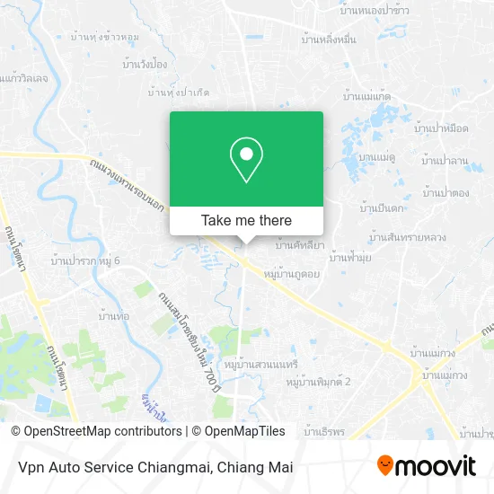 Vpn Auto Service Chiangmai map