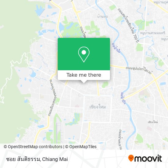 ซอย สันติธรรม map