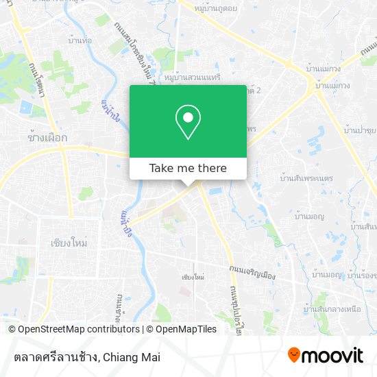 ตลาดศรีลานช้าง map