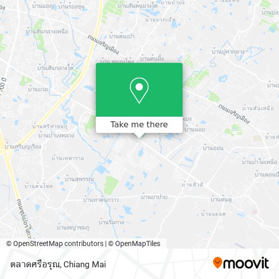 ตลาดศรีอรุณ map