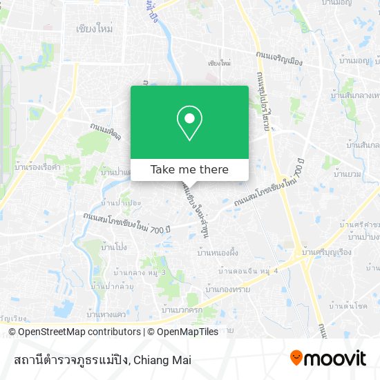 สถานีตำรวจภูธรแม่ปิง map