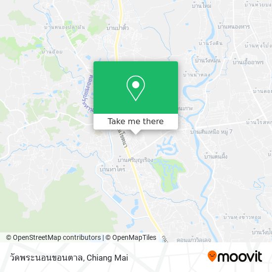 วัดพระนอนขอนตาล map