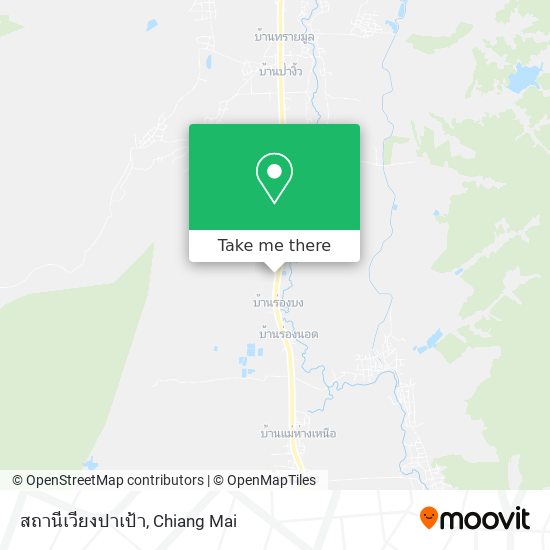 สถานีเวียงปาเป้า map