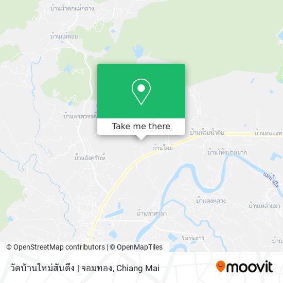 วัดบ้านใหม่สันตึง | จอมทอง map