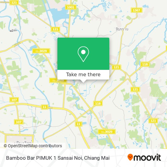 Bamboo Bar PIMUK 1 Sansai Noi map