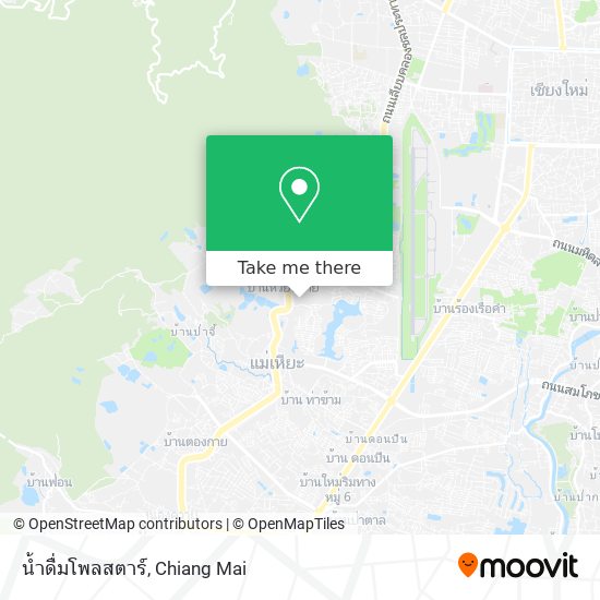 น้ำดื่มโพลสตาร์ map