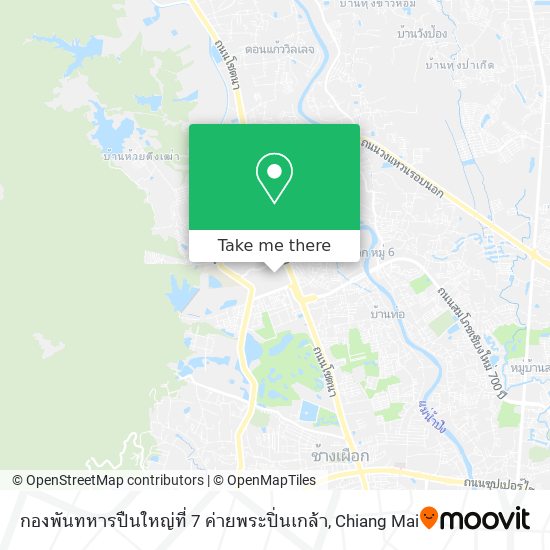 กองพันทหารปืนใหญ่ที่ 7 ค่ายพระปิ่นเกล้า map