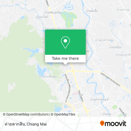 ค่ายตากสิน map