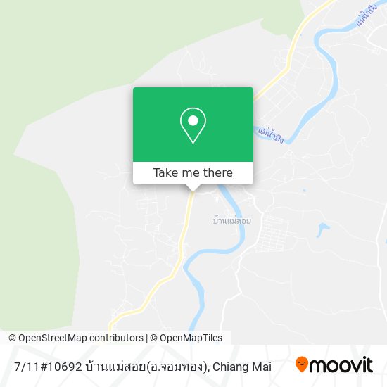 7 / 11#10692 บ้านแม่สอย(อ.จอมทอง) map