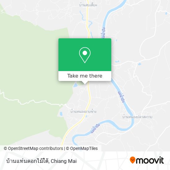 บ้านแท่นดอกไม้ใต้ map