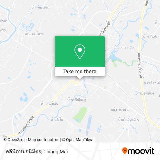 คลินิกหมอนิมิตร map