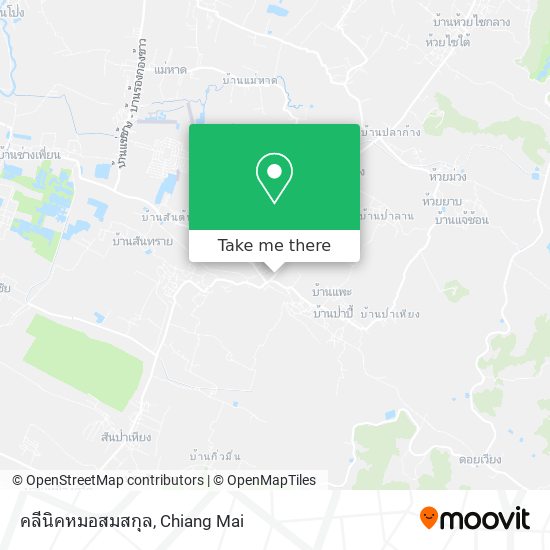 คลีนิคหมอสมสกุล map