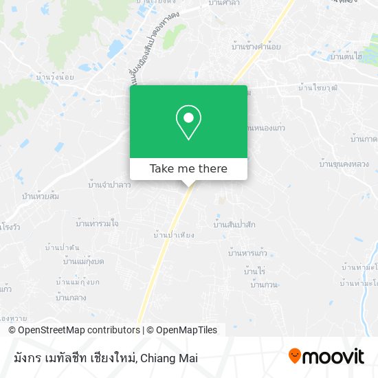 มังกร เมทัลชีท เชียงใหม่ map