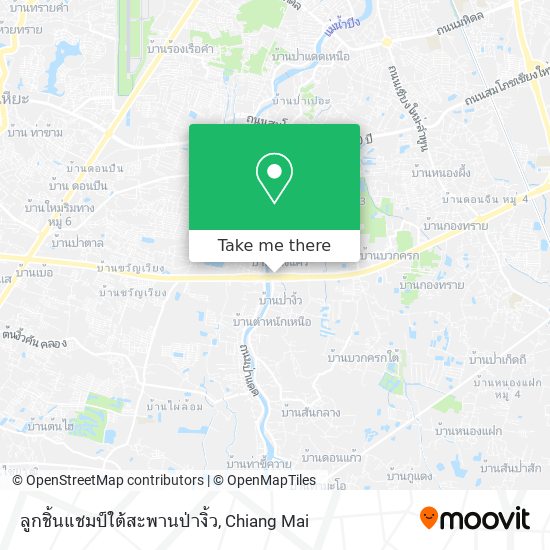 ลูกชิ้นแชมป์ใต้สะพานป่างิ้ว map