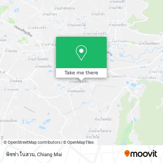 พิซซ่า ในสวน map