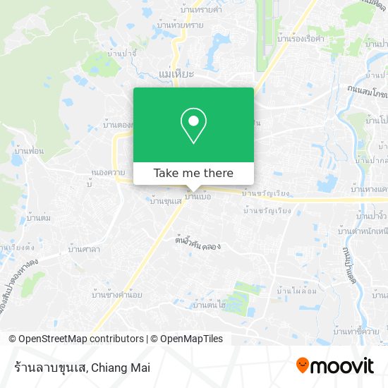 ร้านลาบขุนเส map