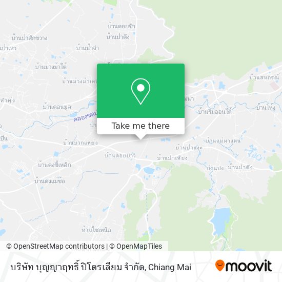 บริษัท บุญญาฤทธิ์ ปิโตรเลียม จำกัด map