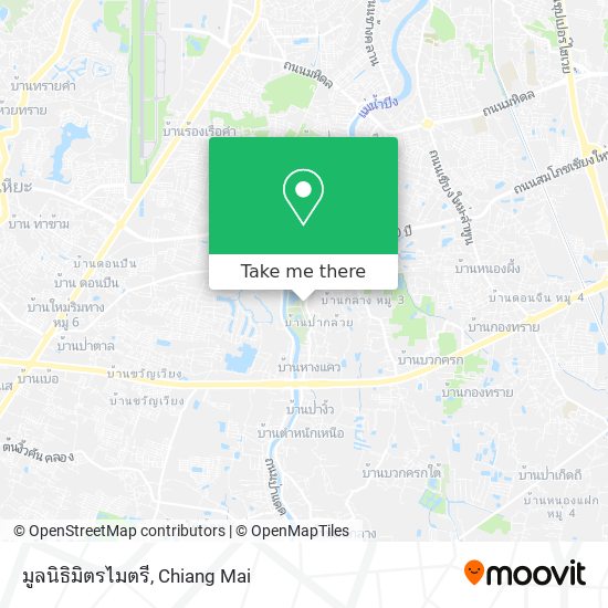 มูลนิธิมิตรไมตรี map