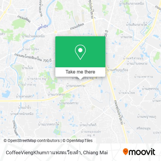 CoffeeViengKhumกาแฟสดเวียงคำ map