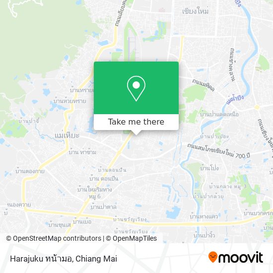 Harajuku หน้ามอ map