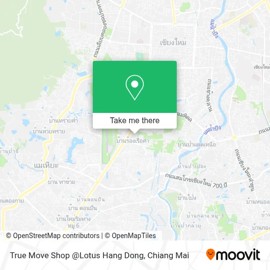 True Move Shop @Lotus Hang Dong map