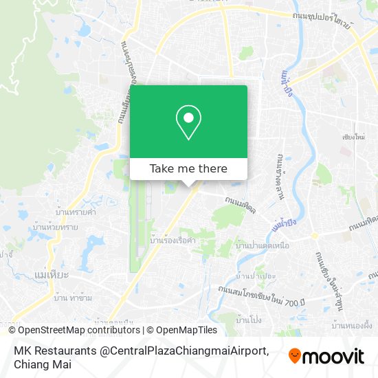 MK Restaurants @CentralPlazaChiangmaiAirport map