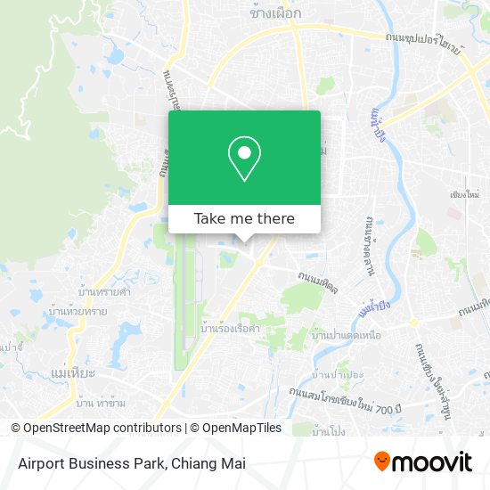 Airport Business Park map