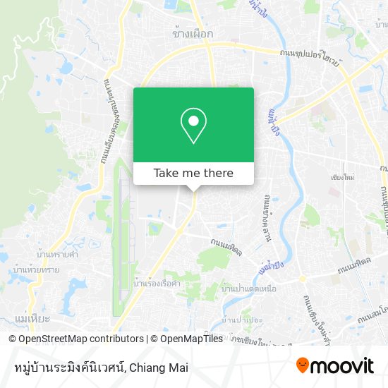 หมู่บ้านระมิงค์นิเวศน์ map