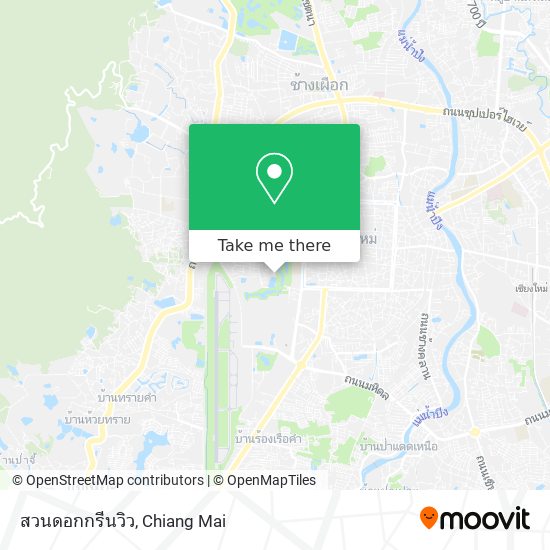 สวนดอกกรีนวิว map