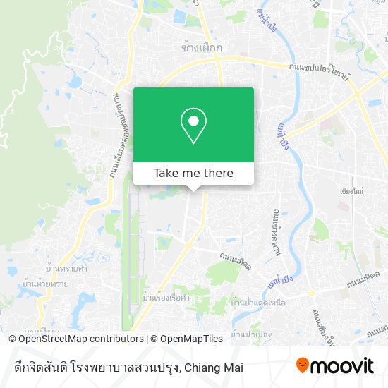 ตึกจิตสันติ โรงพยาบาลสวนปรุง map