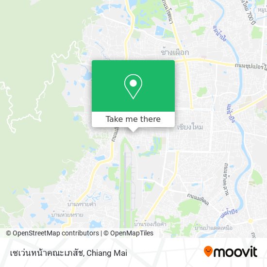 เซเว่นหน้าคณะเภสัช map