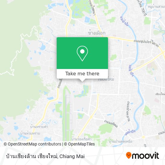 บ้านเชียงล้าน เชียงใหม่ map