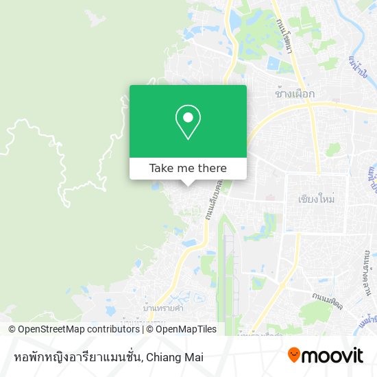 หอพักหญิงอารียาแมนชั่น map