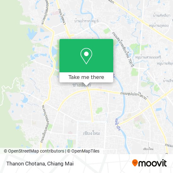 Thanon Chotana map